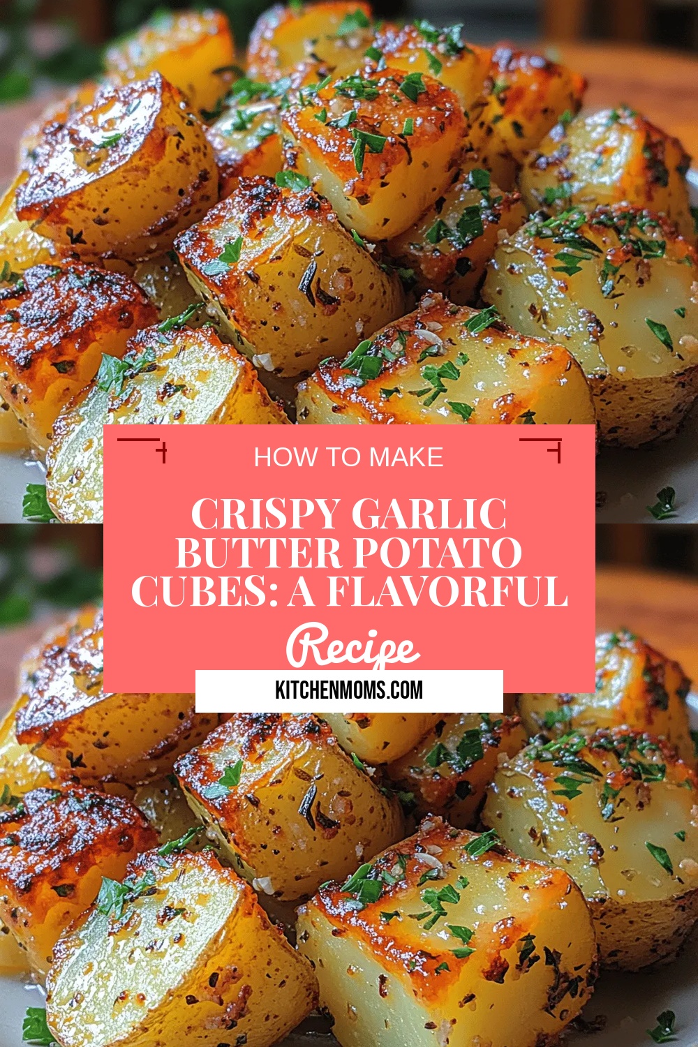 Crispy Garlic Butter Potato Cubes: A Flavorful Delight