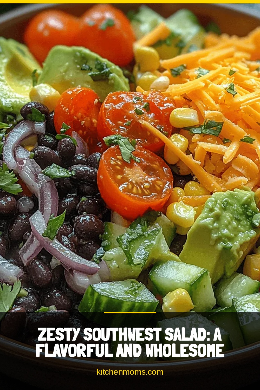 Zesty Southwest Salad: A Flavorful and Wholesome Delight