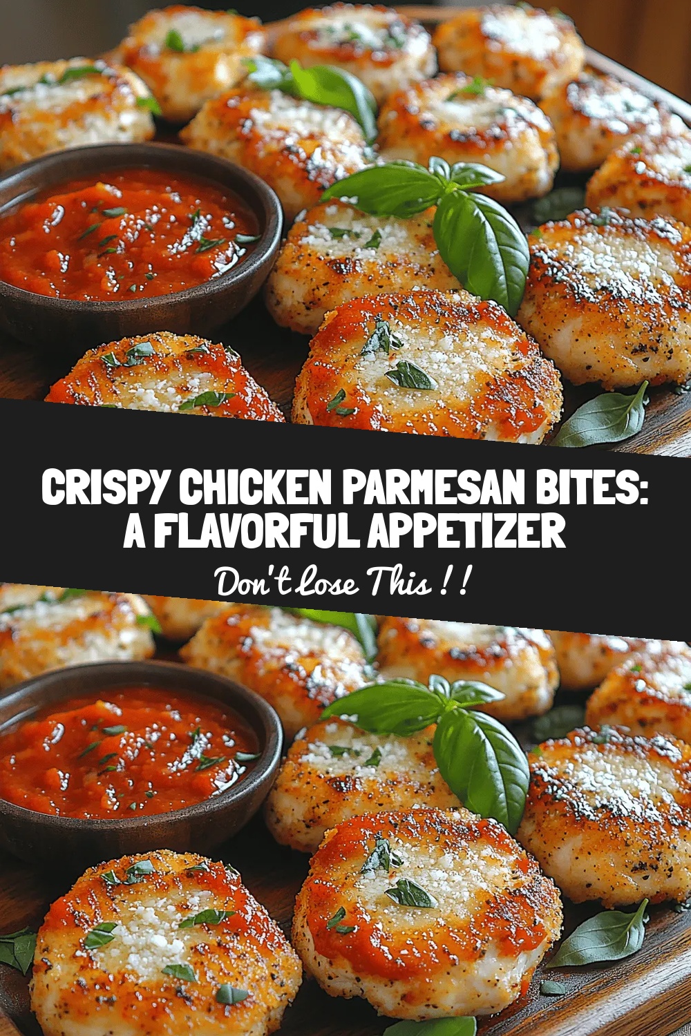 Crispy Chicken Parmesan Bites: A Flavorful Appetizer