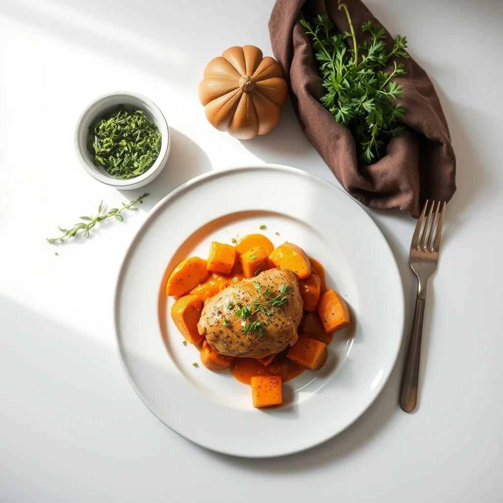 Comforting Chicken & Sweet Potato Delight