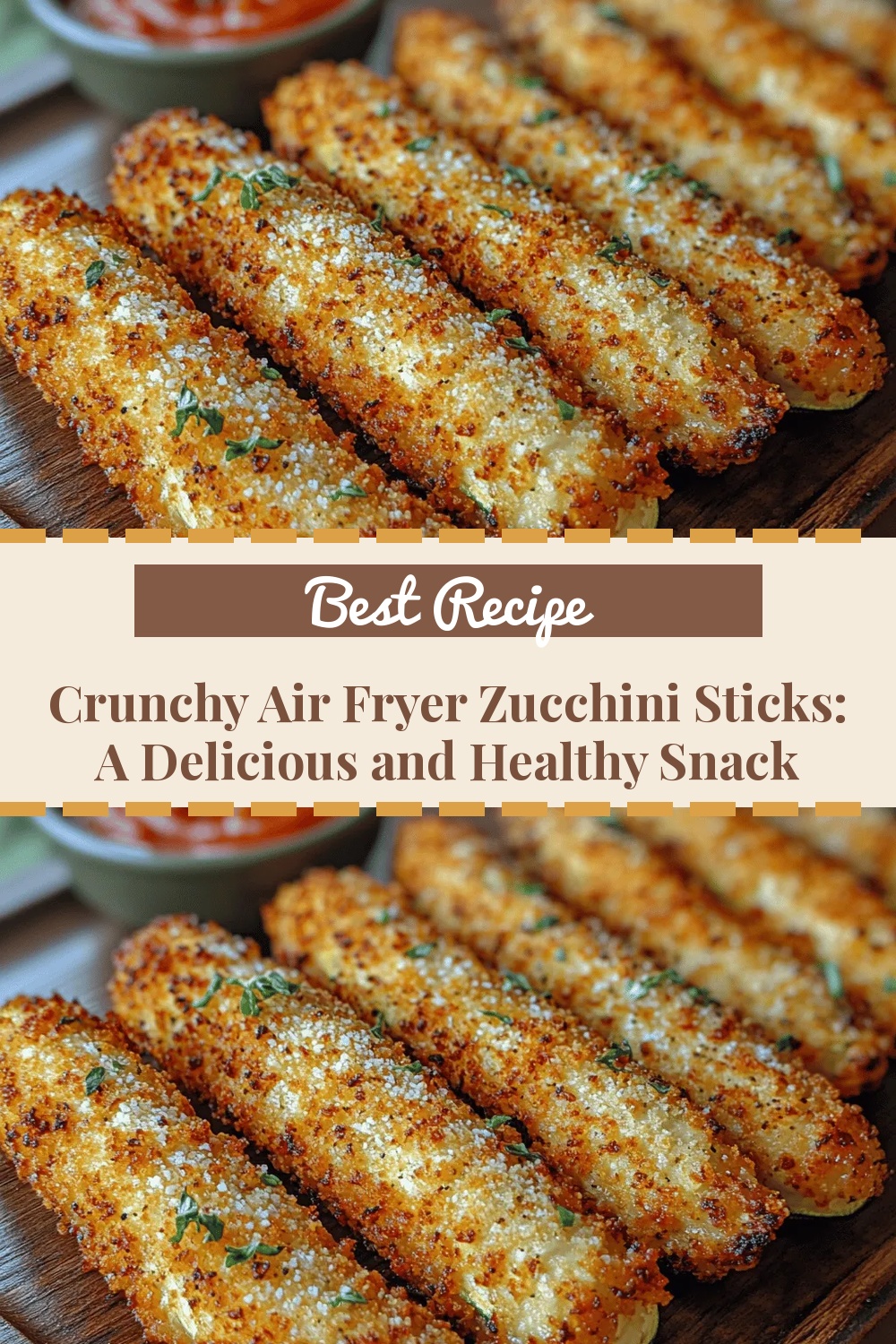 Crunchy Air Fryer Zucchini Sticks: A Delicious and Healthy Snack