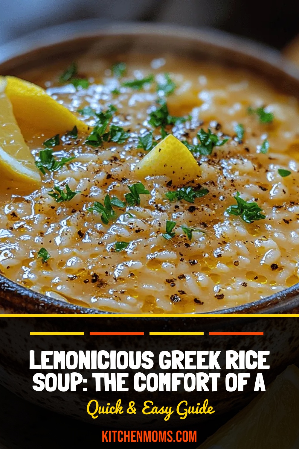 Lemonicious Greek Rice Soup: The Comfort of a Mediterranean Classic