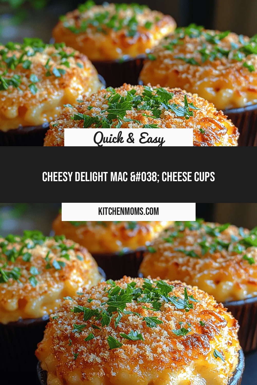 Cheesy Delight Mac & Cheese Cups