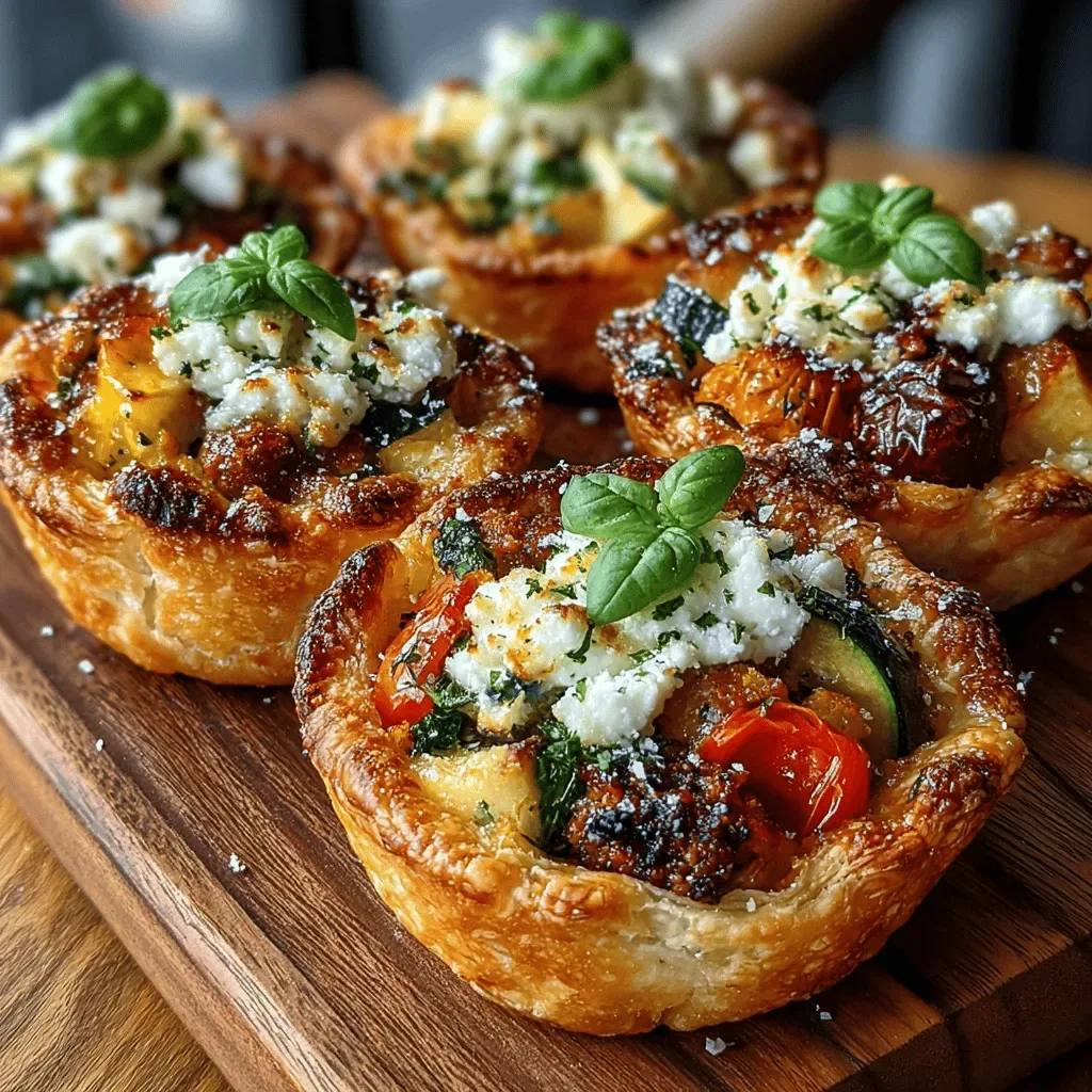 Mini Mediterranean Veggie Melt Cups: A Delicious Recipe