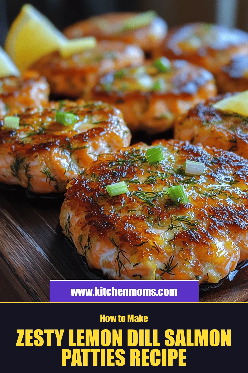 Zesty Lemon Dill Salmon Patties Recipe