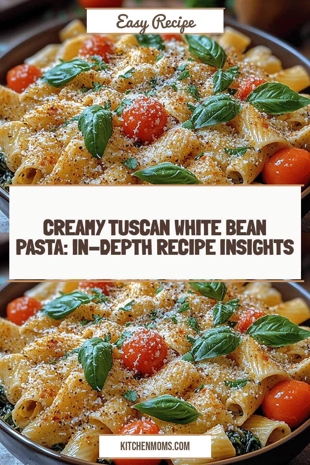 Creamy Tuscan White Bean Pasta: In-Depth Recipe Insights and Serving Suggestions