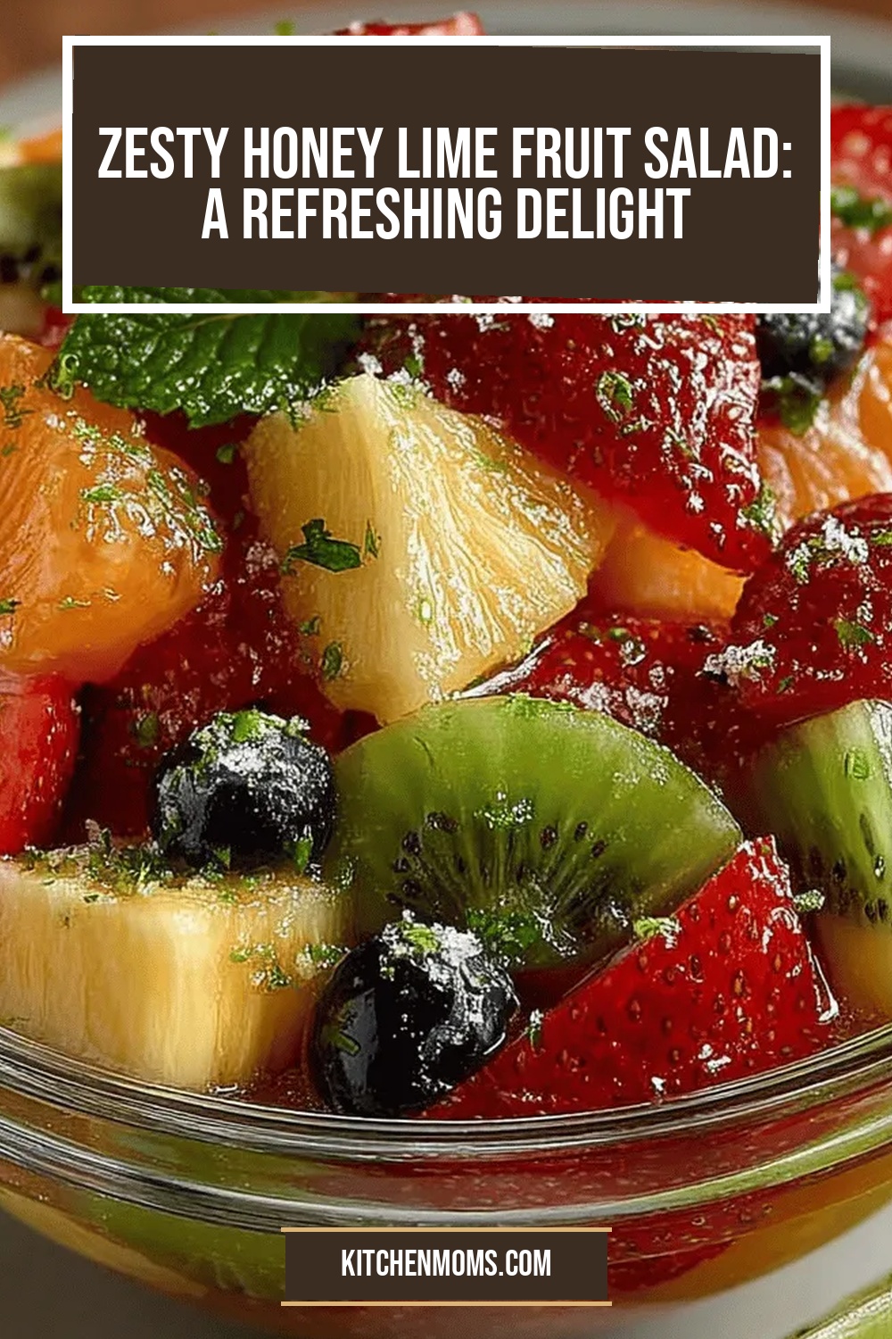 Zesty Honey Lime Fruit Salad: A Refreshing Delight