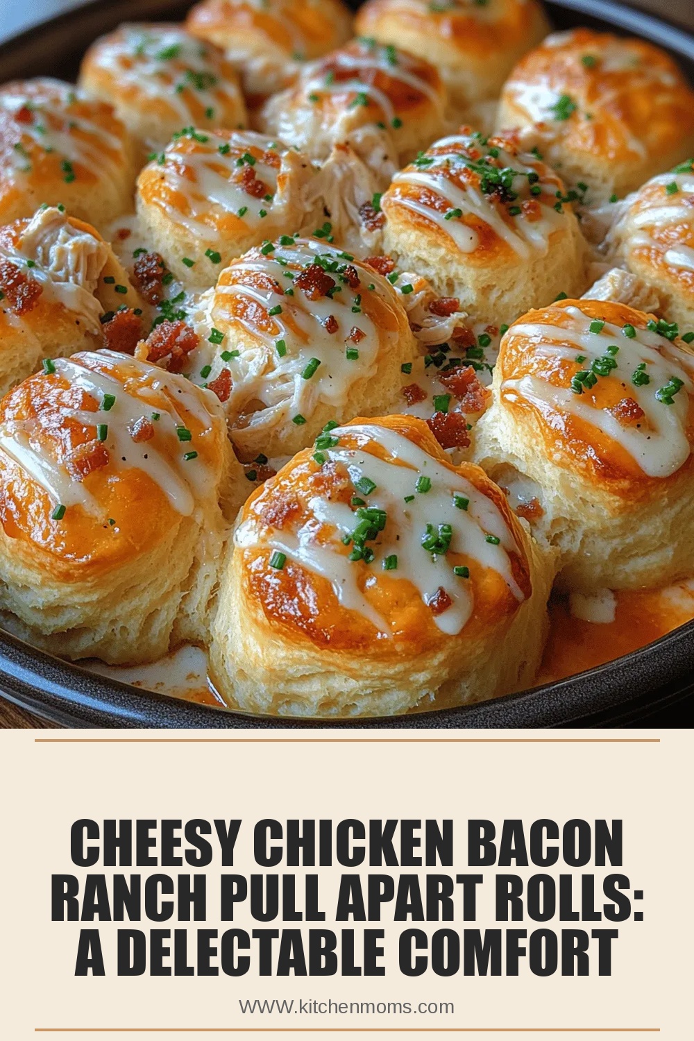 Cheesy Chicken Bacon Ranch Pull Apart Rolls: A Delectable Comfort Food Delight