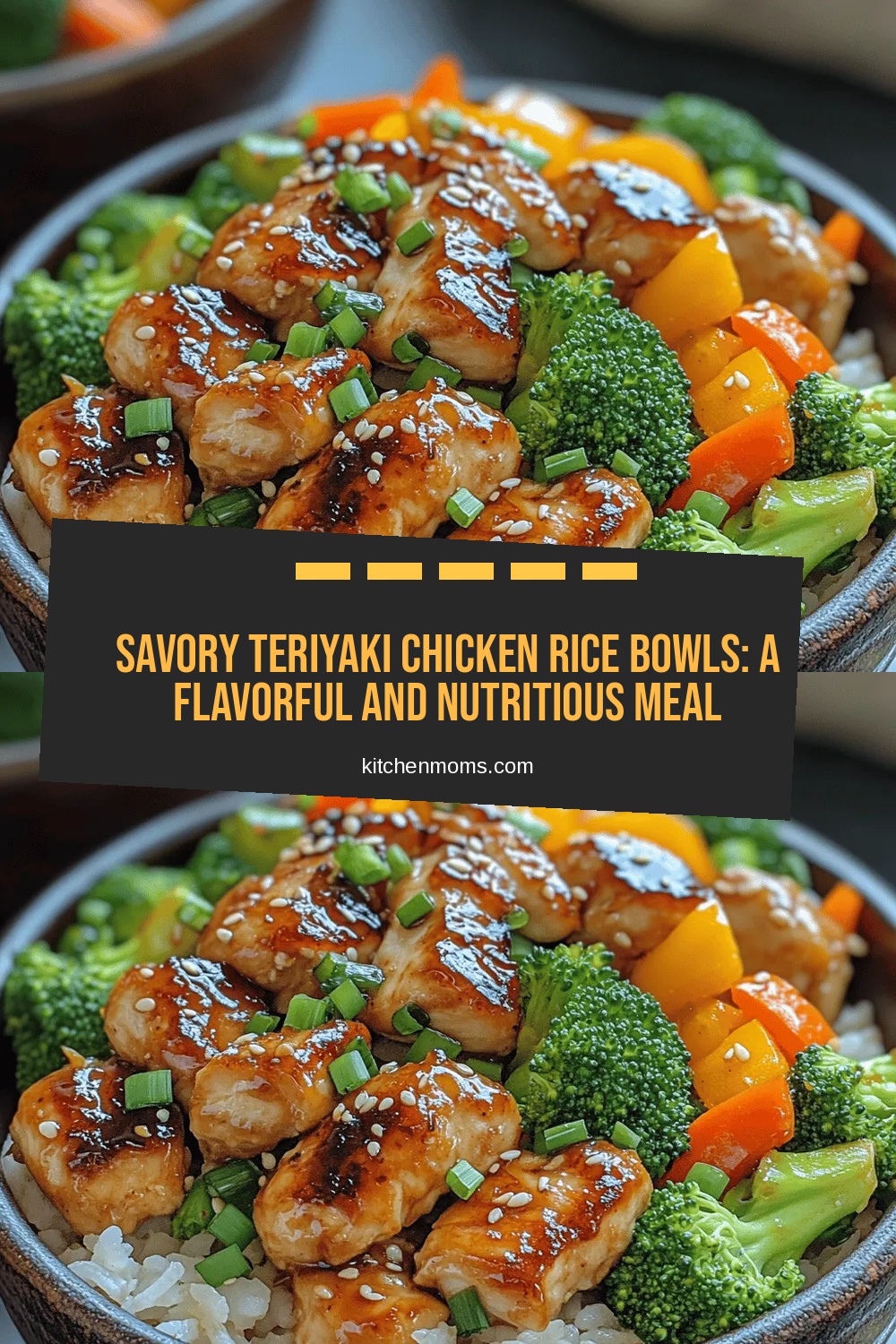 Savory Teriyaki Chicken Rice Bowls: A Flavorful and Nutritious Meal