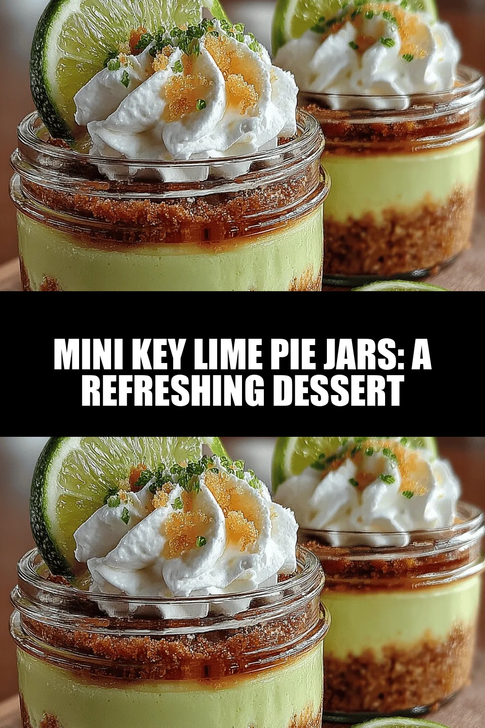 Mini Key Lime Pie Jars: A Refreshing Dessert Experience