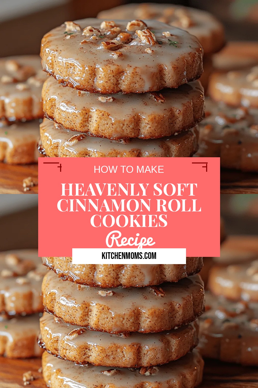 Heavenly Soft Cinnamon Roll Cookies