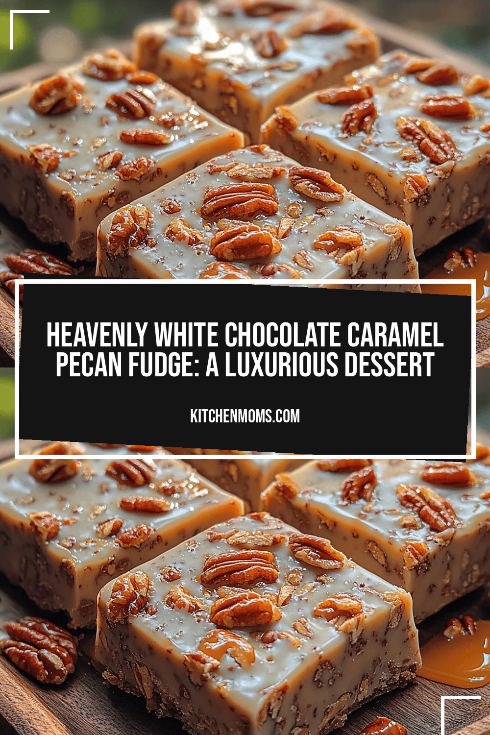 Heavenly White Chocolate Caramel Pecan Fudge: A Luxurious Dessert Experience