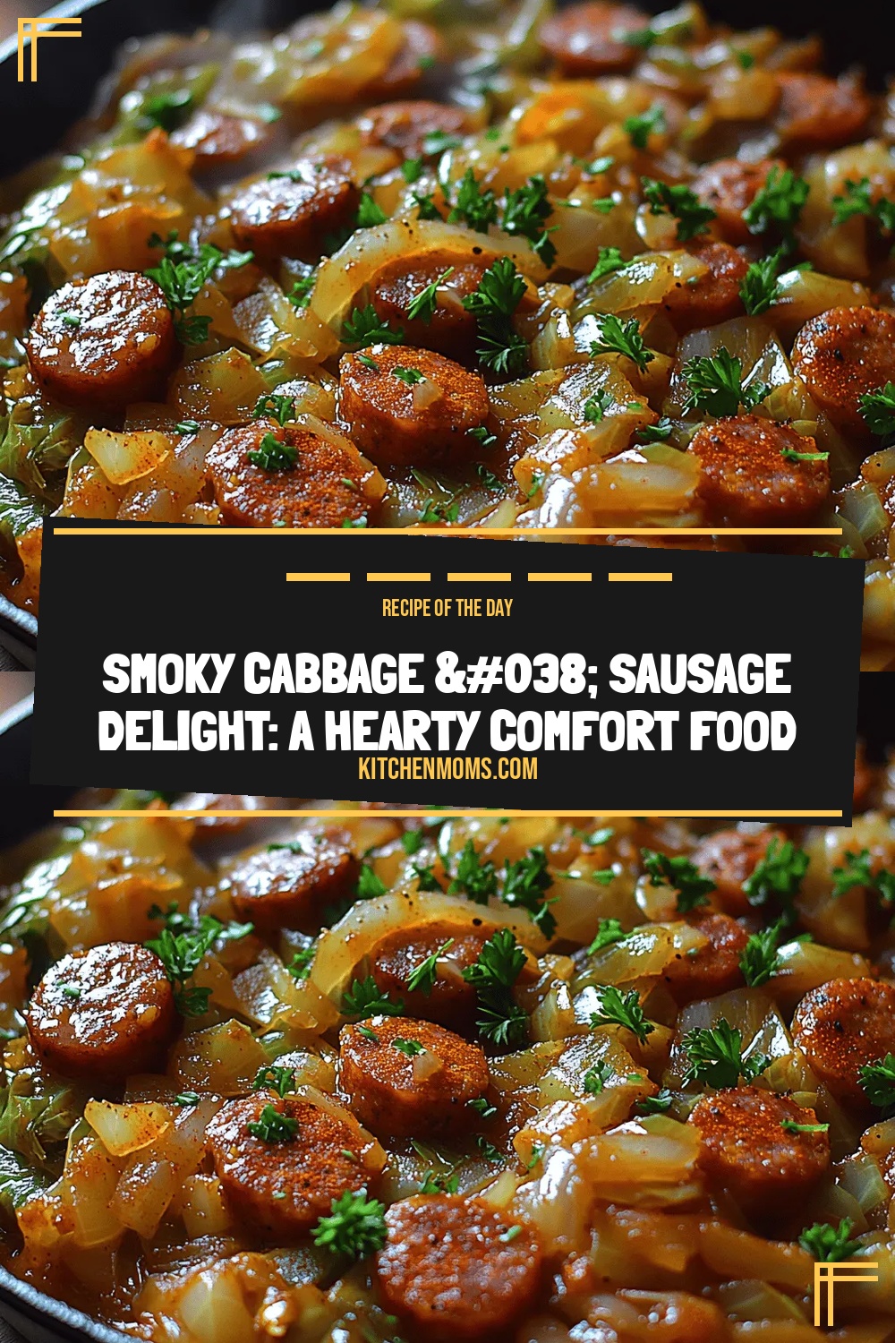 Smoky Cabbage & Sausage Delight: A Hearty Comfort Food Recipe