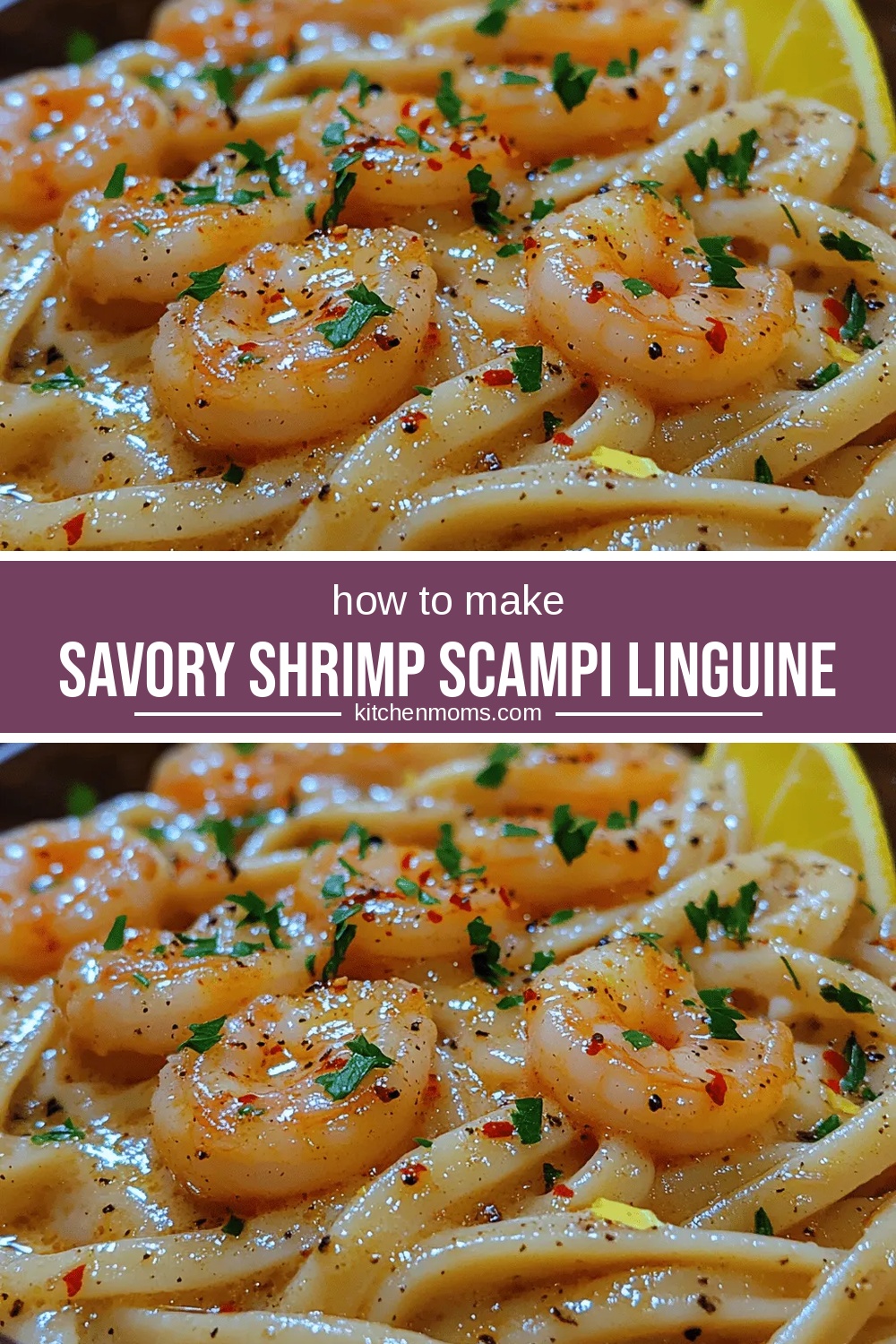 Savory Shrimp Scampi Linguine Recipe