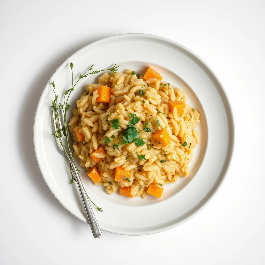 Hearty Herb Butternut Squash Risotto