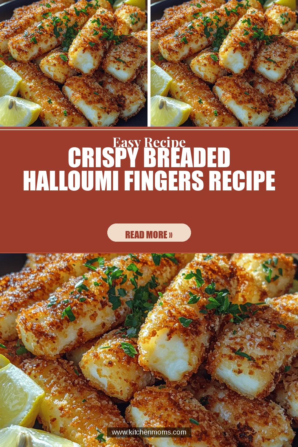 Crispy Breaded Halloumi Fingers Recipe