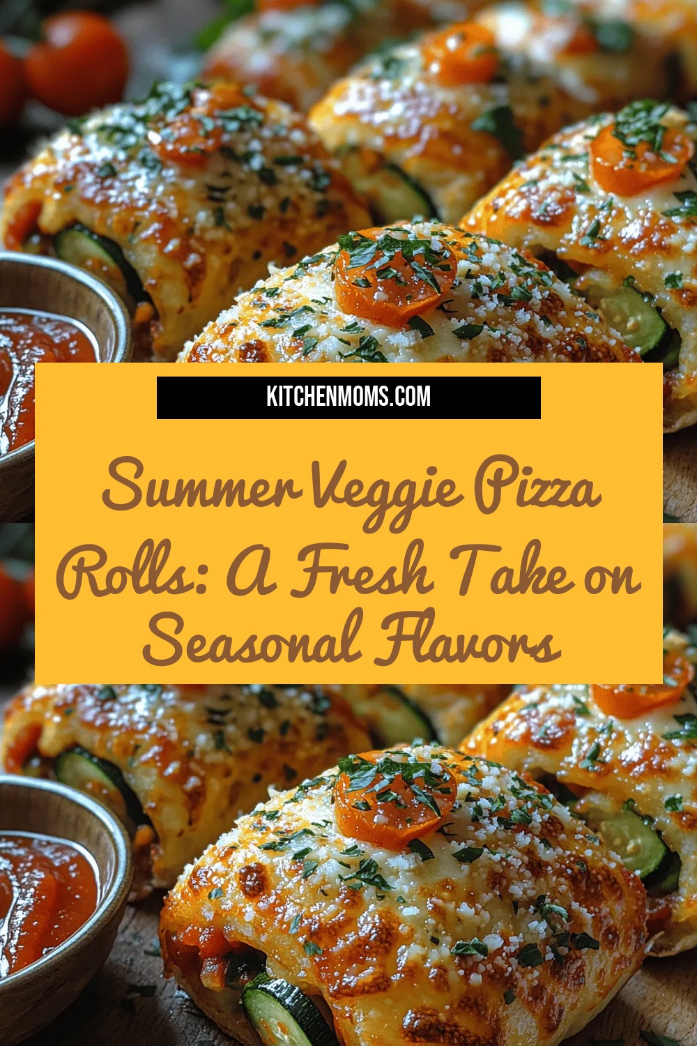 Summer Veggie Pizza Rolls: A Fresh Take on Seasonal Flavors