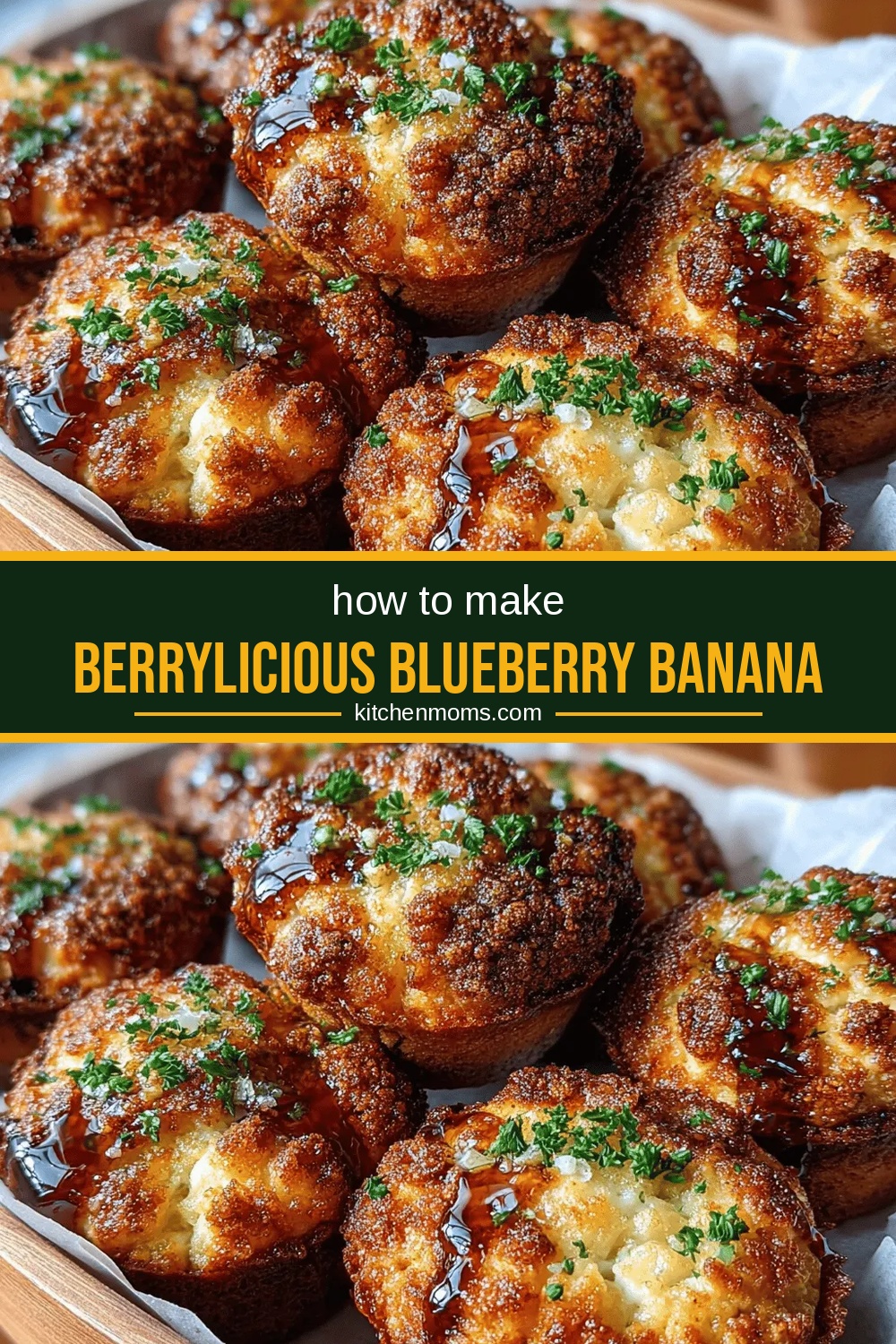 Berrylicious Blueberry Banana Muffin Bites Recipe