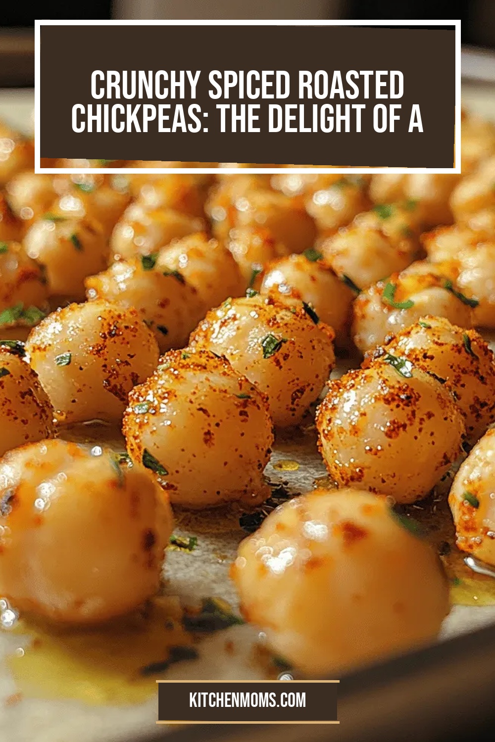 Crunchy Spiced Roasted Chickpeas: The Delight of a Healthy Snack