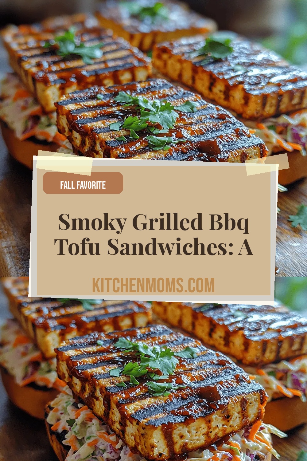 Smoky Grilled BBQ Tofu Sandwiches: A Flavorful Plant-Based Delight