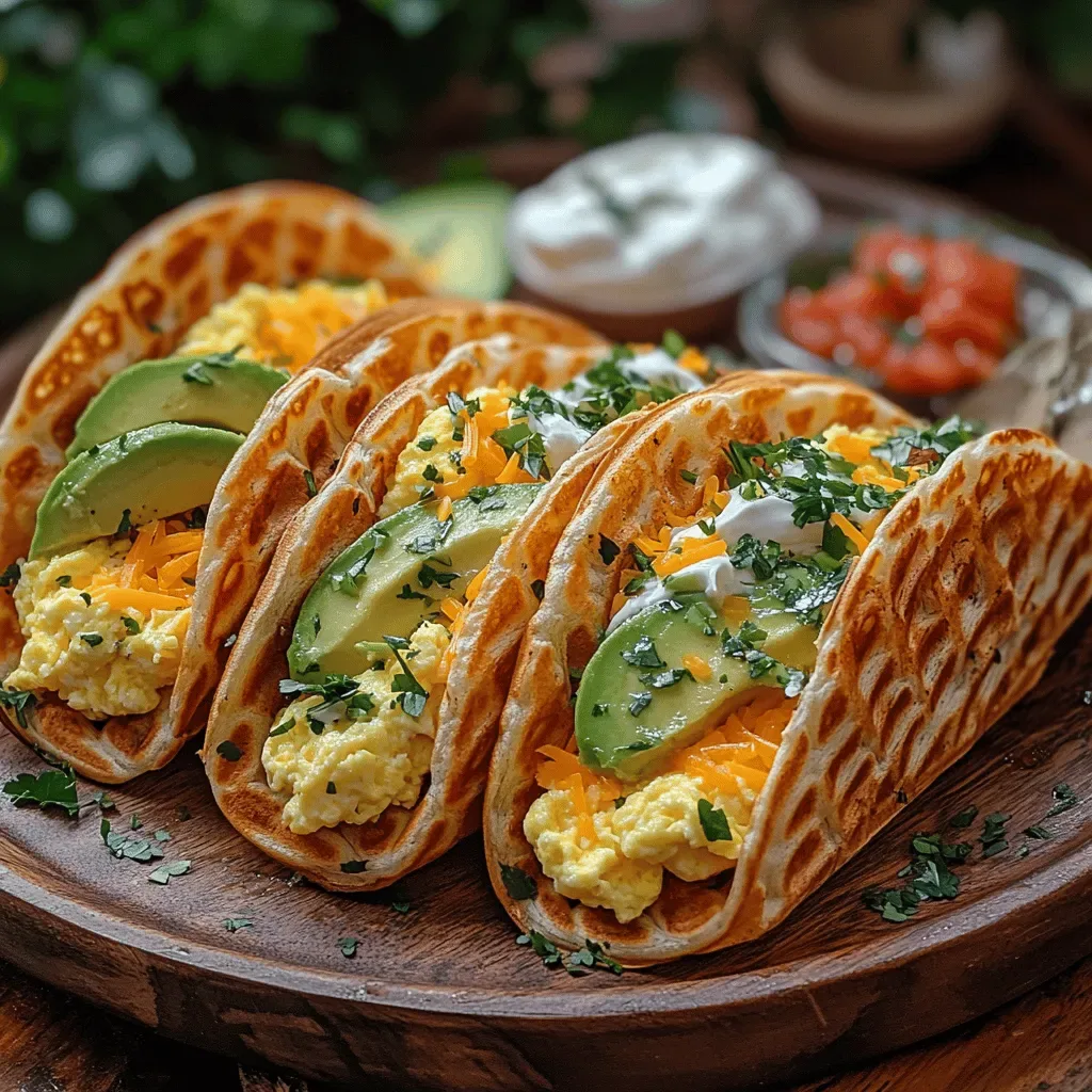 Golden Waffle Tacos Recipe
