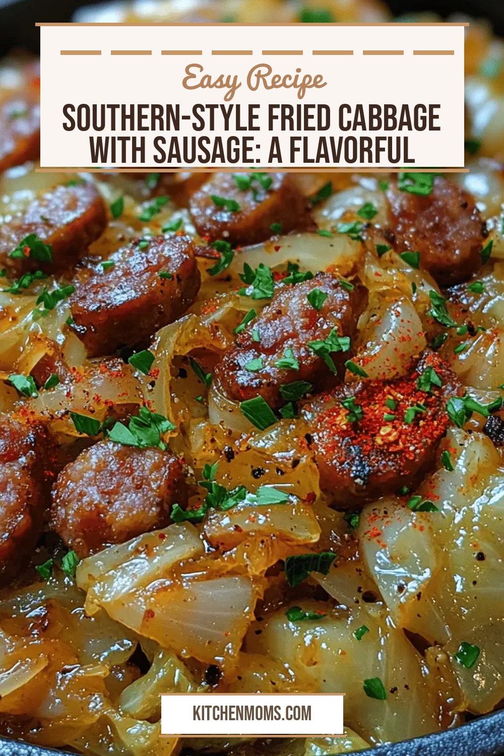 Southern-Style Fried Cabbage with Sausage: A Flavorful Comfort Dish