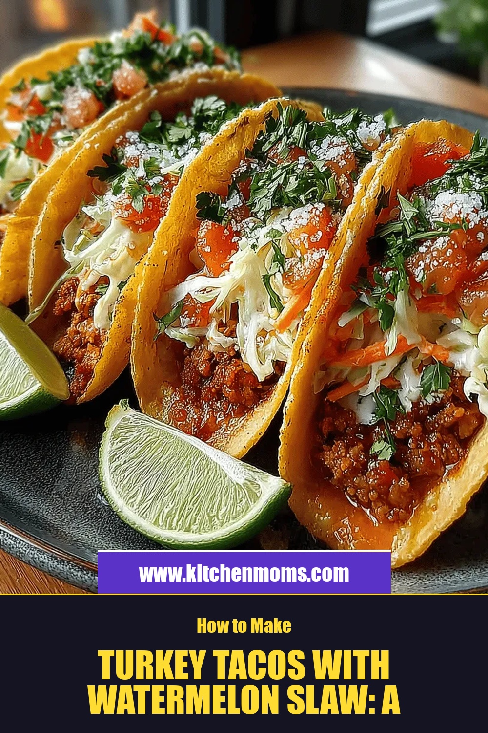 Turkey Tacos with Watermelon Slaw: A Flavorful Culinary Adventure