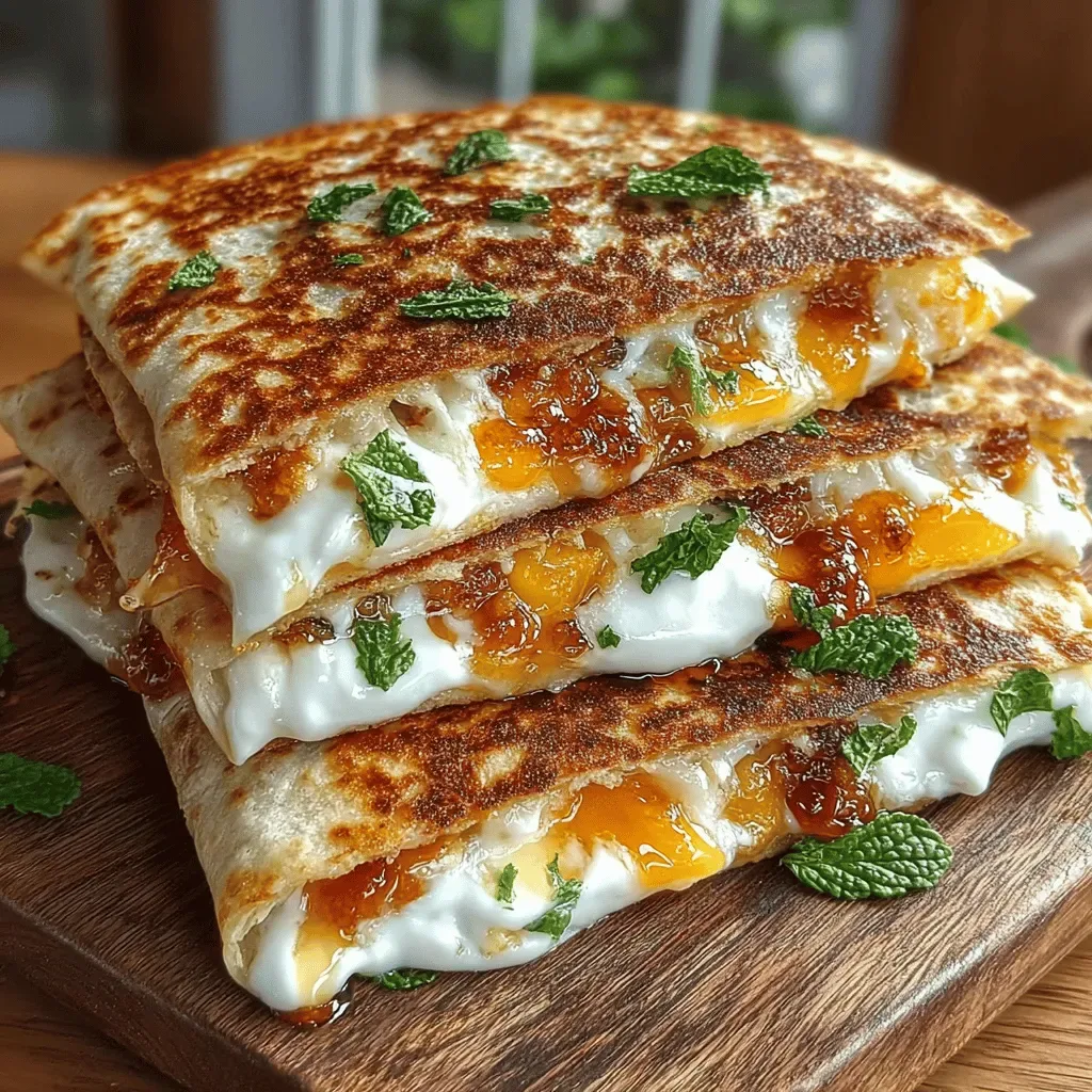 Peachy Delight Quesadillas: A Recipe for Flavor and Fun