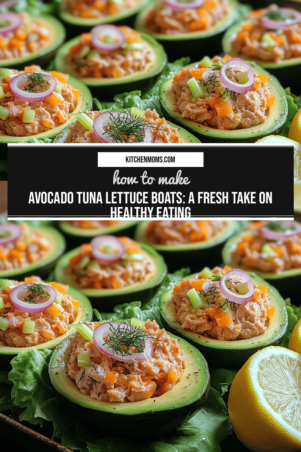 Avocado Tuna Lettuce Boats: A Fresh Take on Healthy Eating