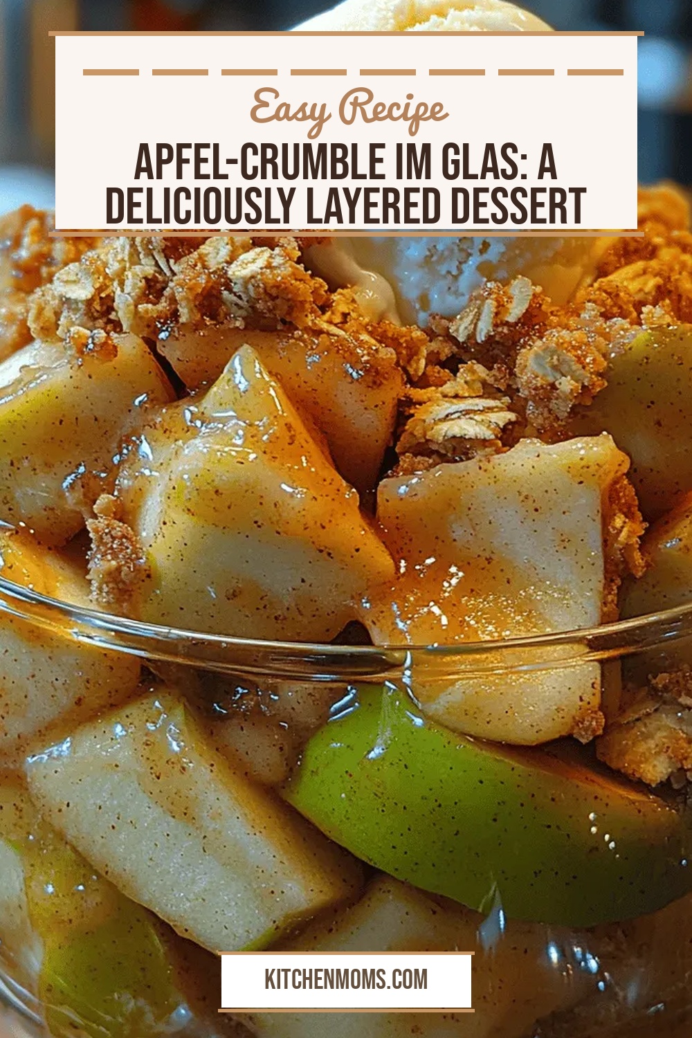 Apfel-Crumble im Glas: A Deliciously Layered Dessert Recipe