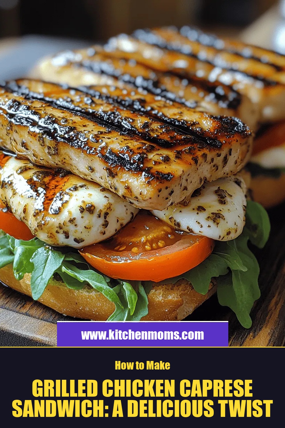 Grilled Chicken Caprese Sandwich: A Delicious Twist on a Classic Favorite