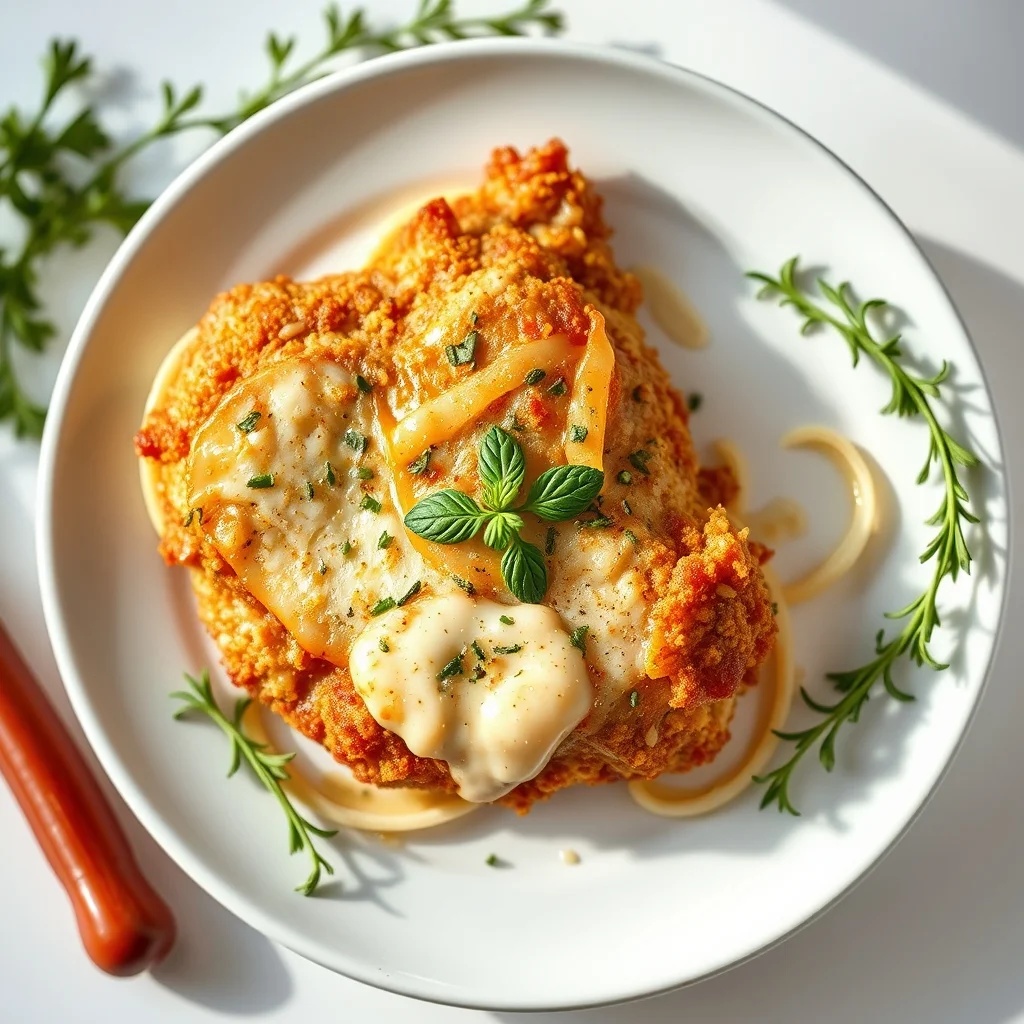 Crunchy Baked Chicken Parmesan Delight