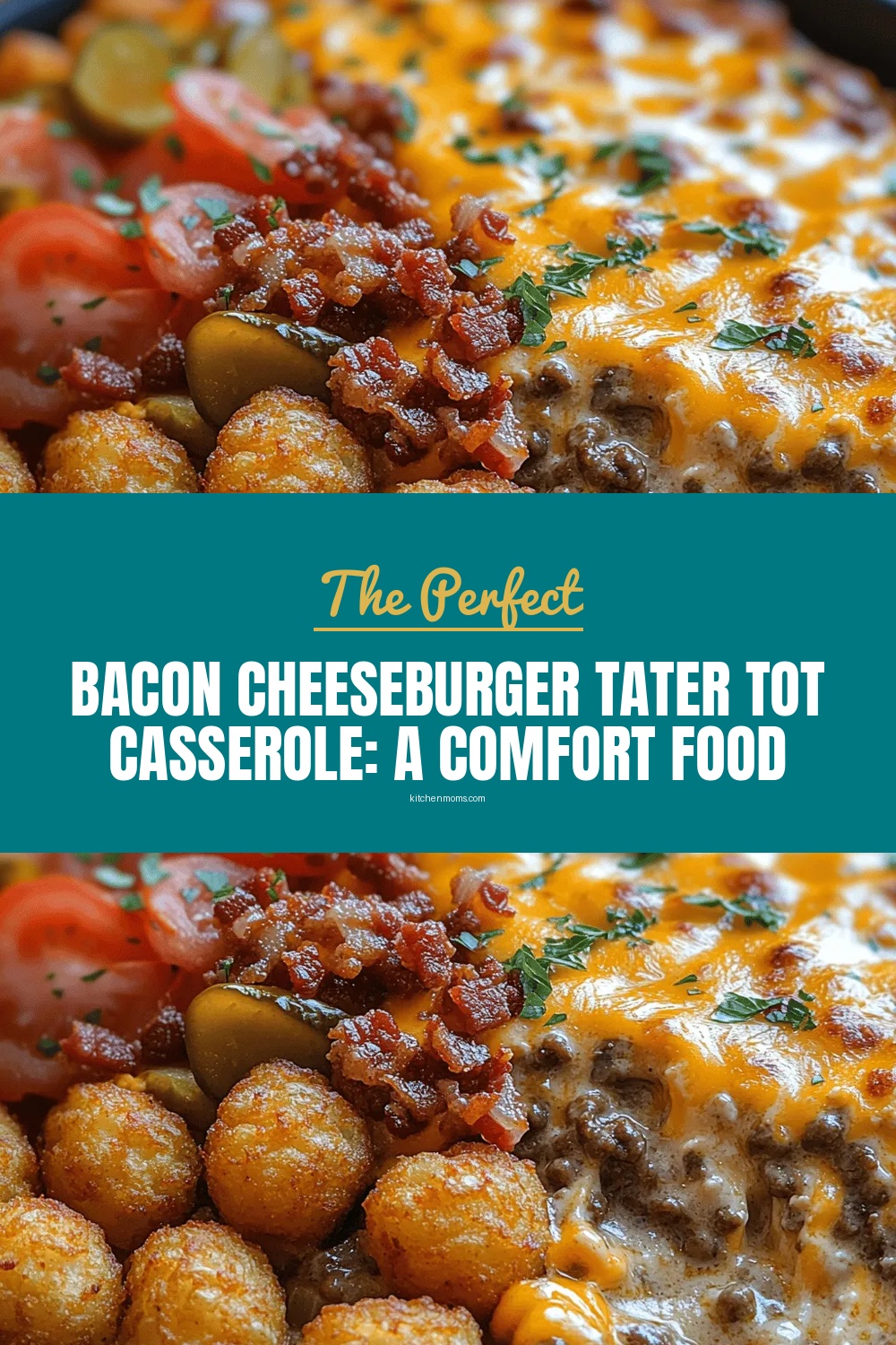 Bacon Cheeseburger Tater Tot Casserole: A Comfort Food Delight
