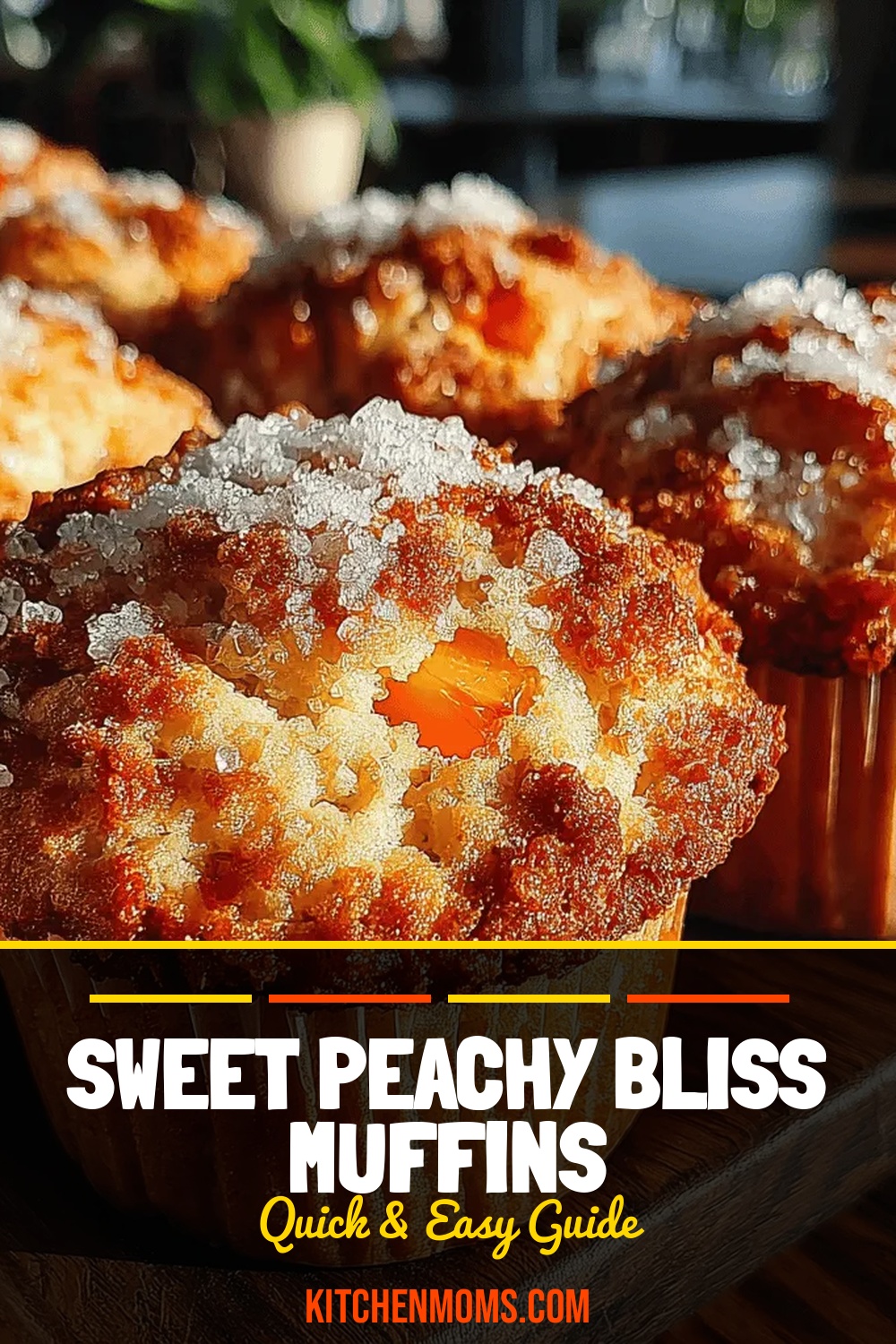 Sweet Peachy Bliss Muffins