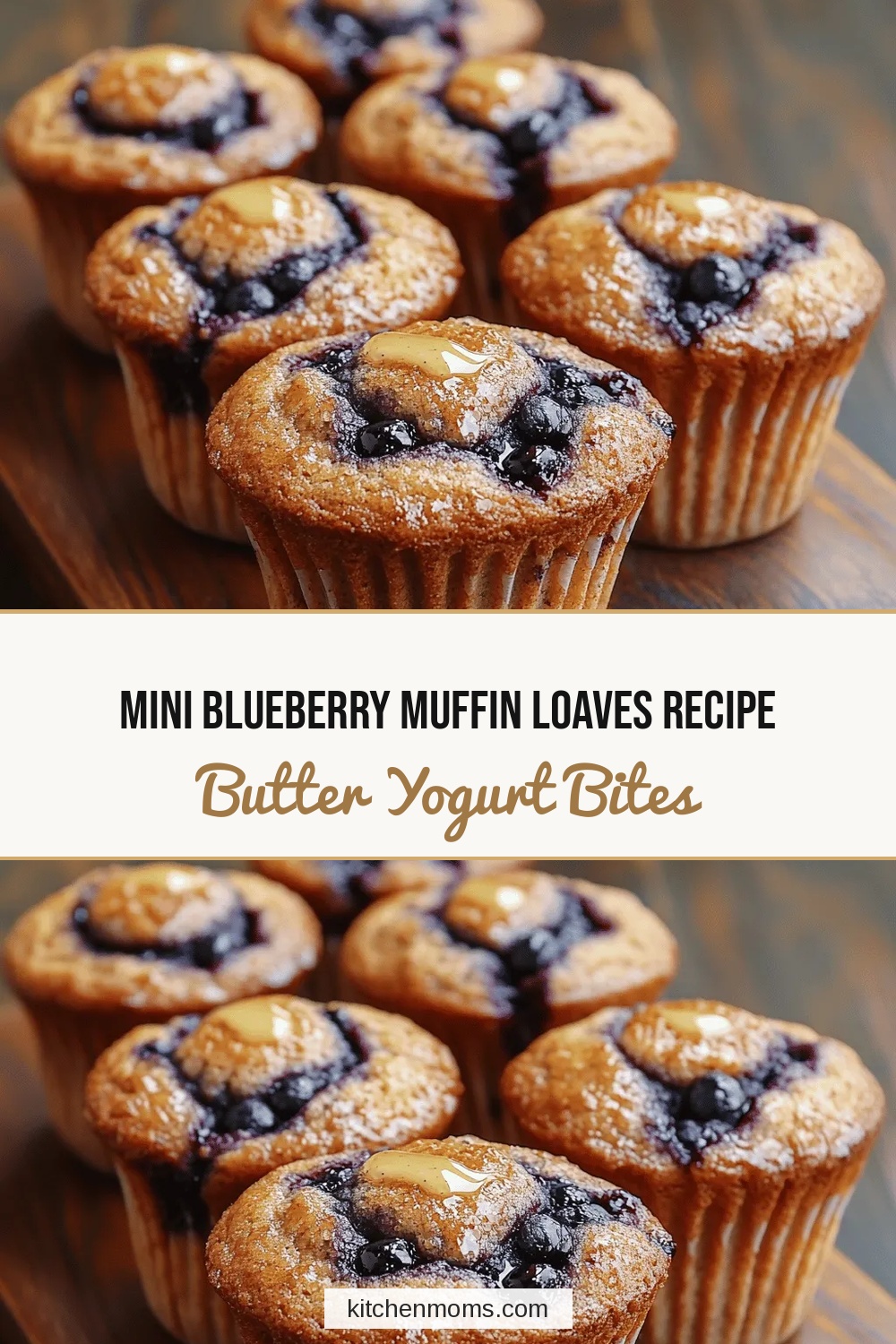 Mini Blueberry Muffin Loaves Recipe