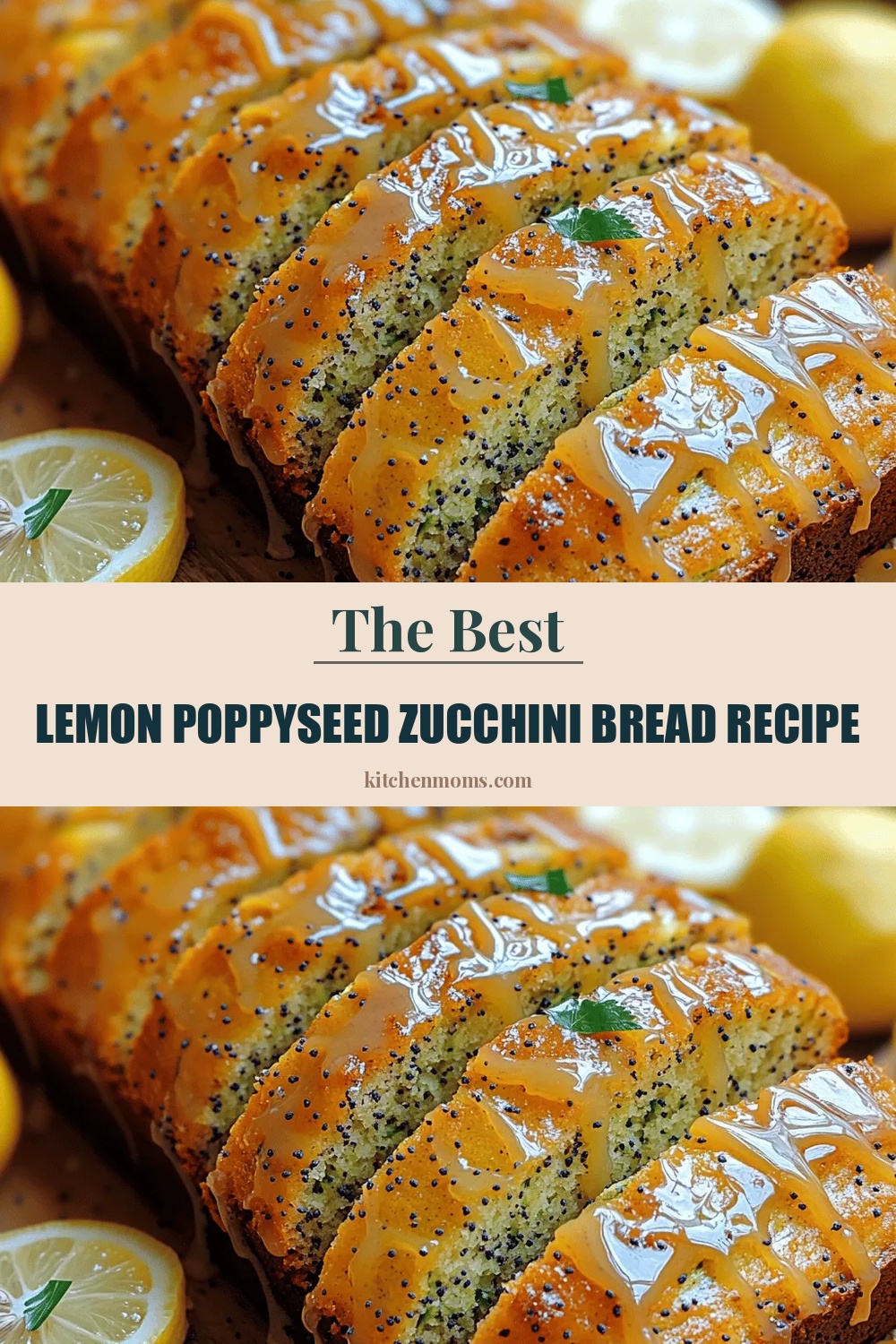 Lemon Poppyseed Zucchini Bread Recipe
