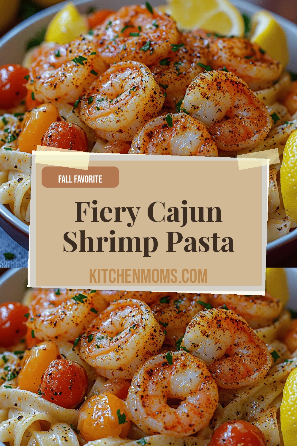 Fiery Cajun Shrimp Pasta