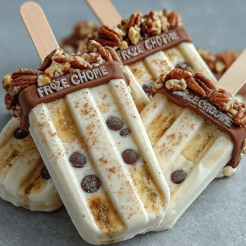 Frozen Yogurt Banana Pecan Pops: A Delicious and Healthy Treat
