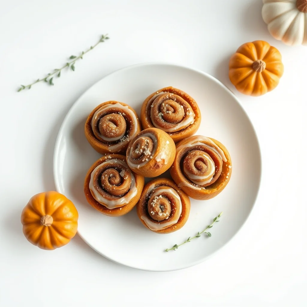 Cinnamon Sugar Pumpkin Rolls
