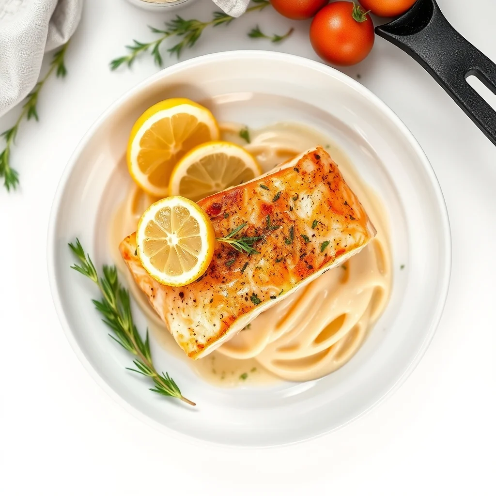 Skillet Lemon Garlic Salmon Perfection