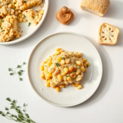 Creamy Onion Corn Bake