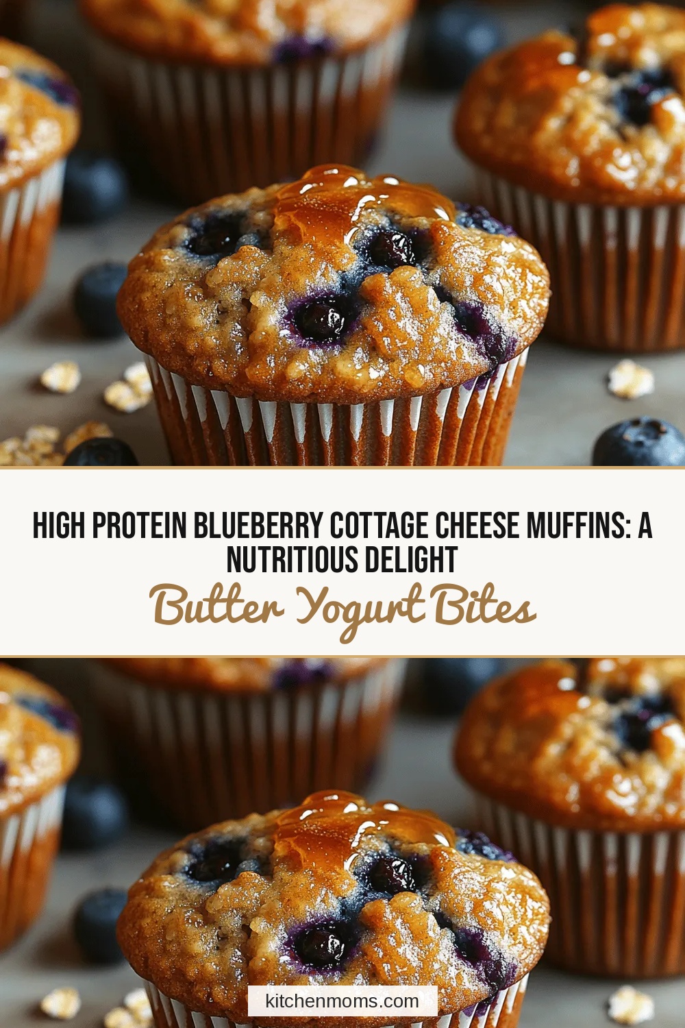 High Protein Blueberry Cottage Cheese Muffins: A Nutritious Delight