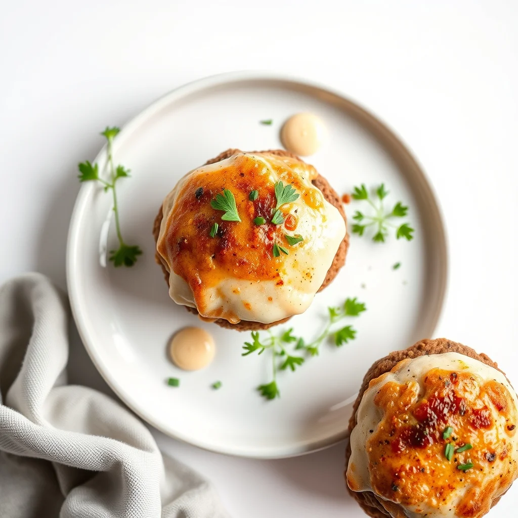 Indulge in Flavor: Homemade Garlic Parmesan Cheeseburger Bombs Recipe