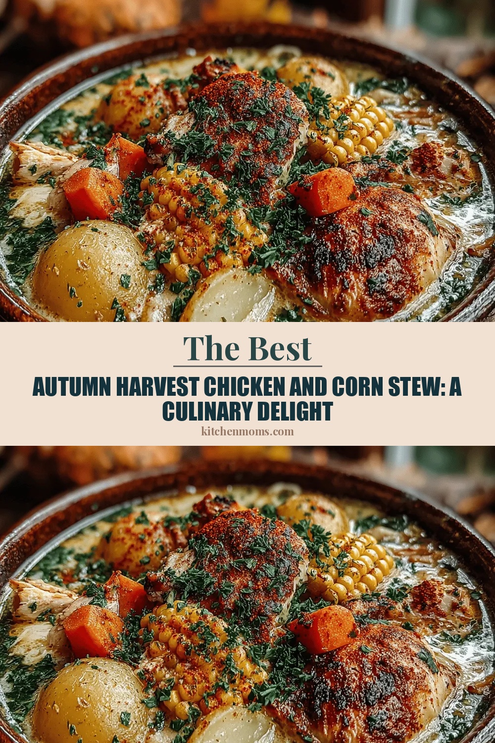 Autumn Harvest Chicken and Corn Stew: A Culinary Delight