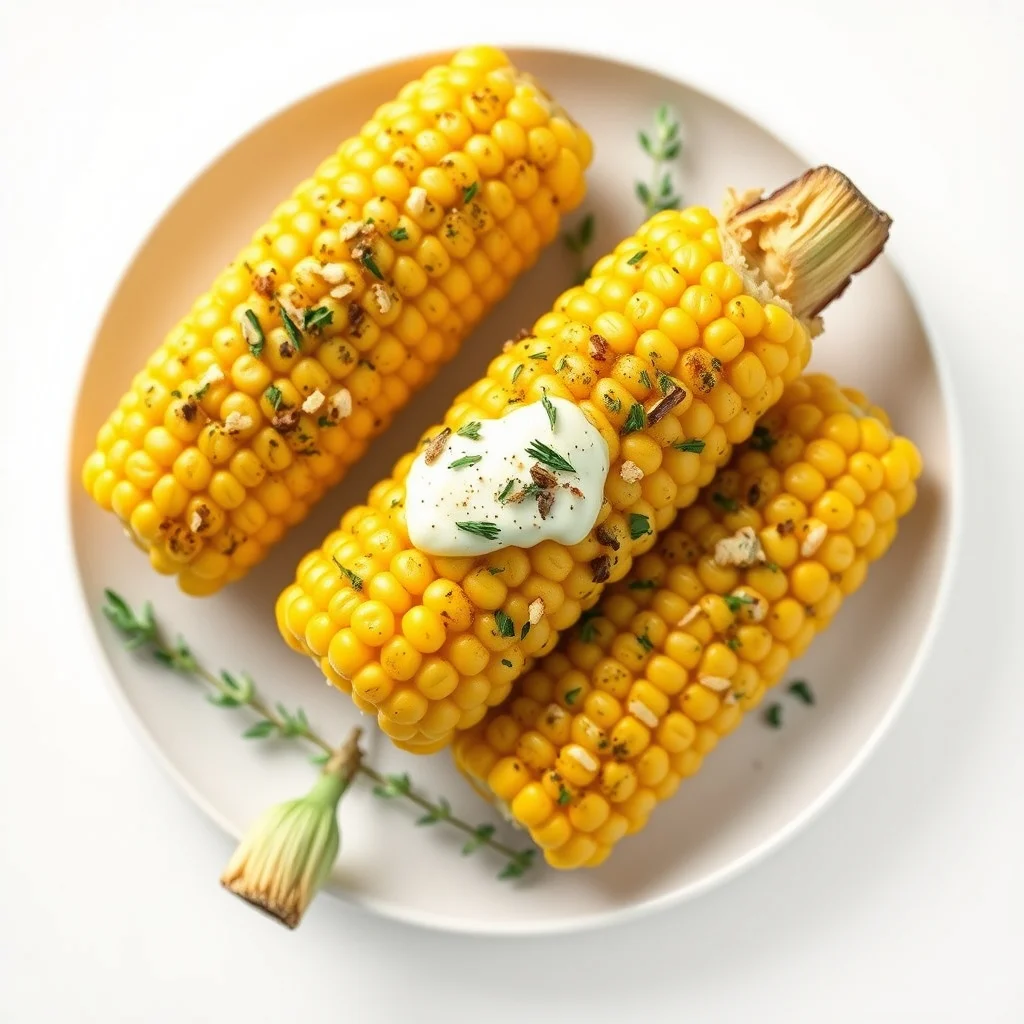 Flavorful Herb Butter Roasted Corn on the Cob