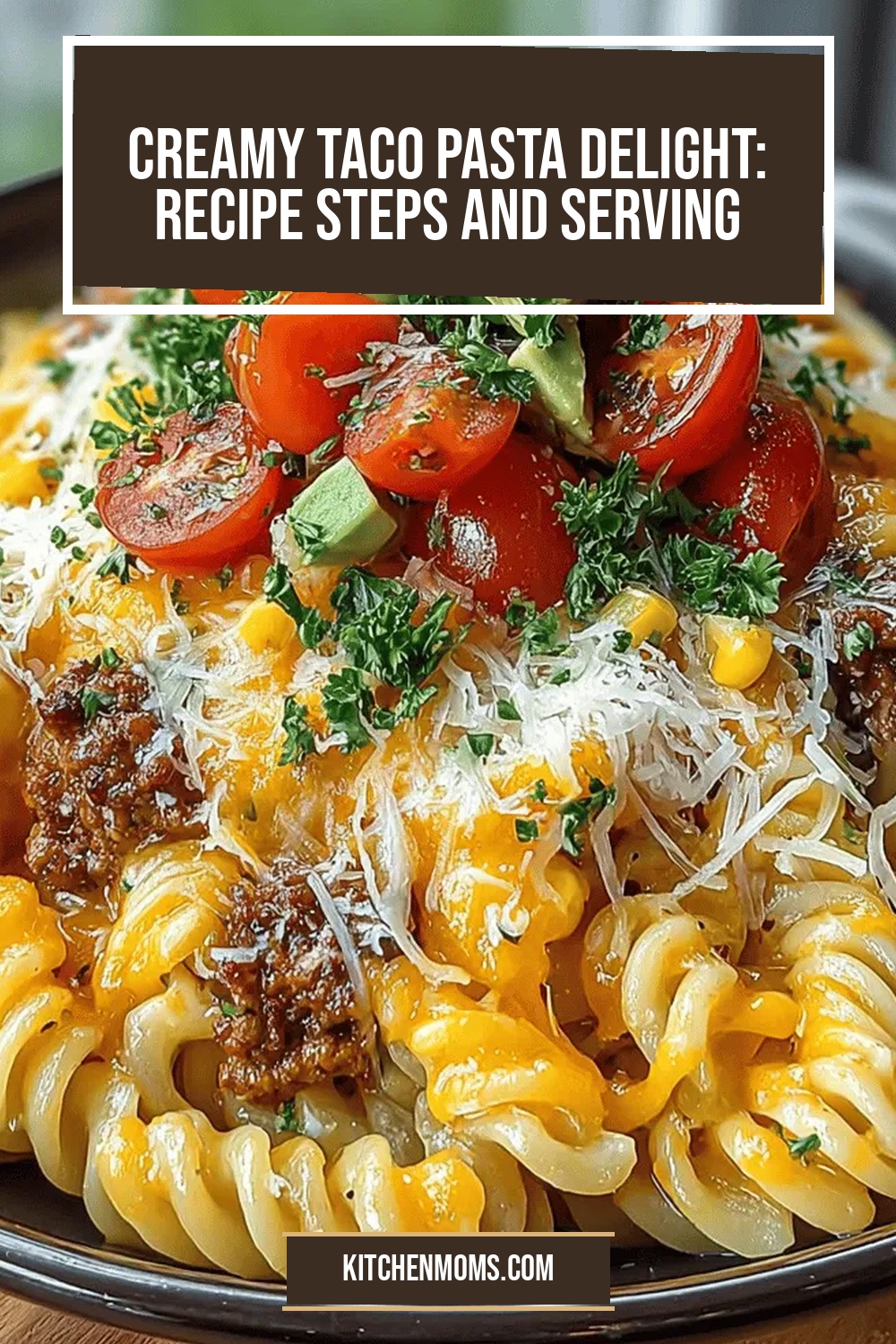 Creamy Taco Pasta Delight: Recipe Steps and Serving Suggestions