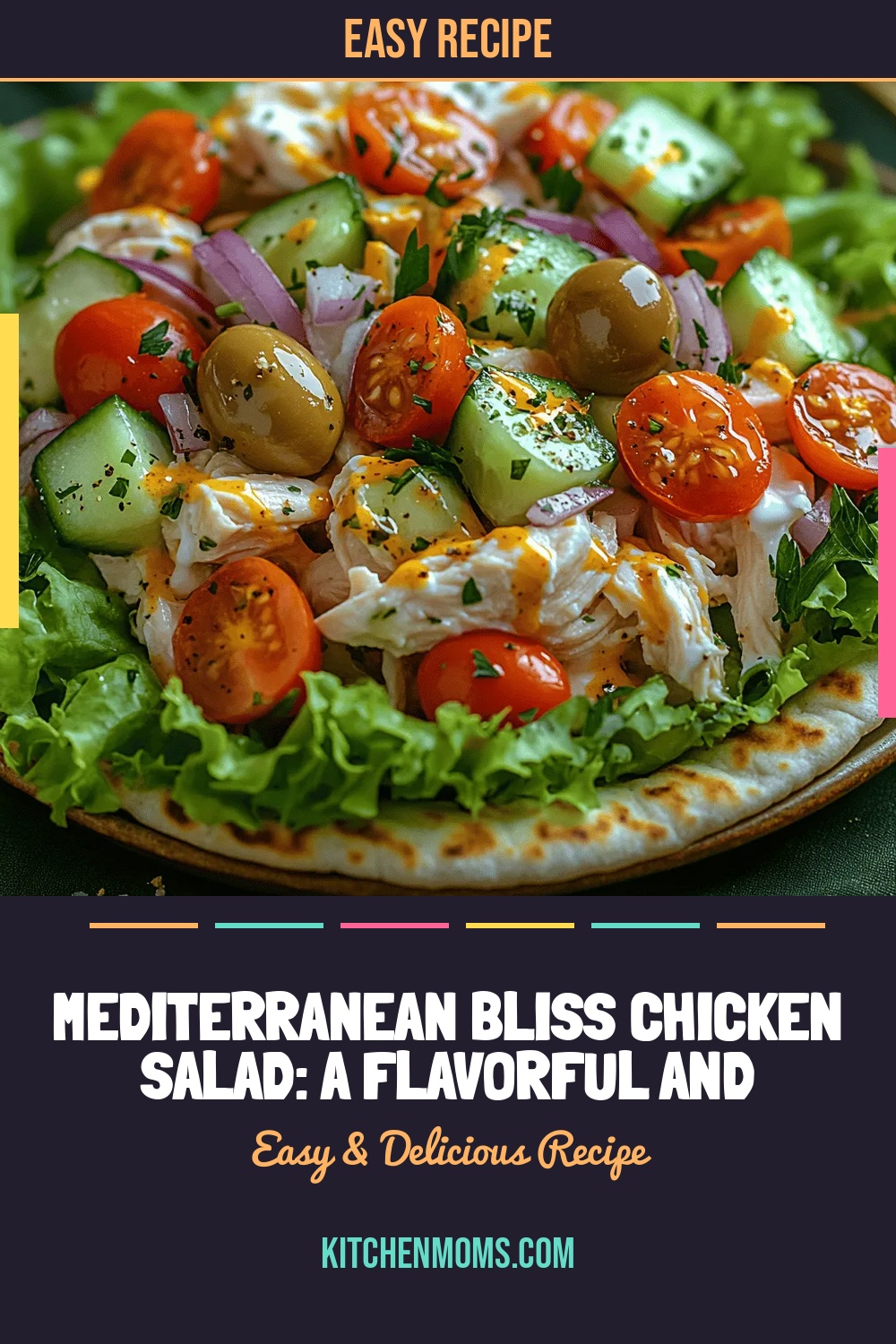 Mediterranean Bliss Chicken Salad: A Flavorful and Healthy Choice