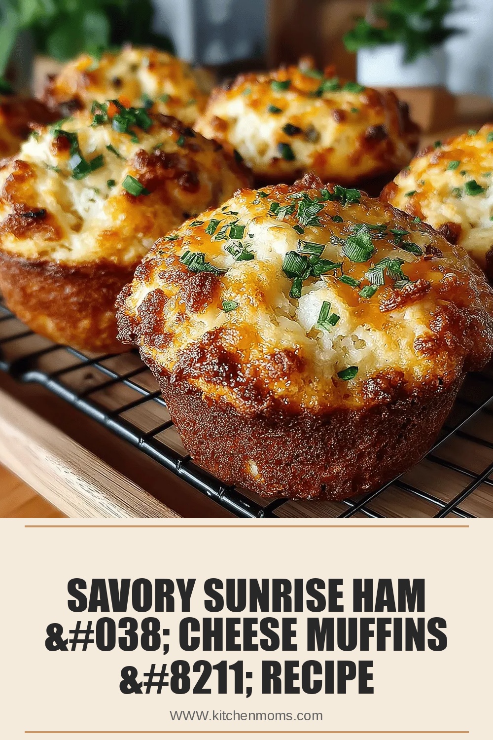 Savory Sunrise Ham & Cheese Muffins – Recipe Completion