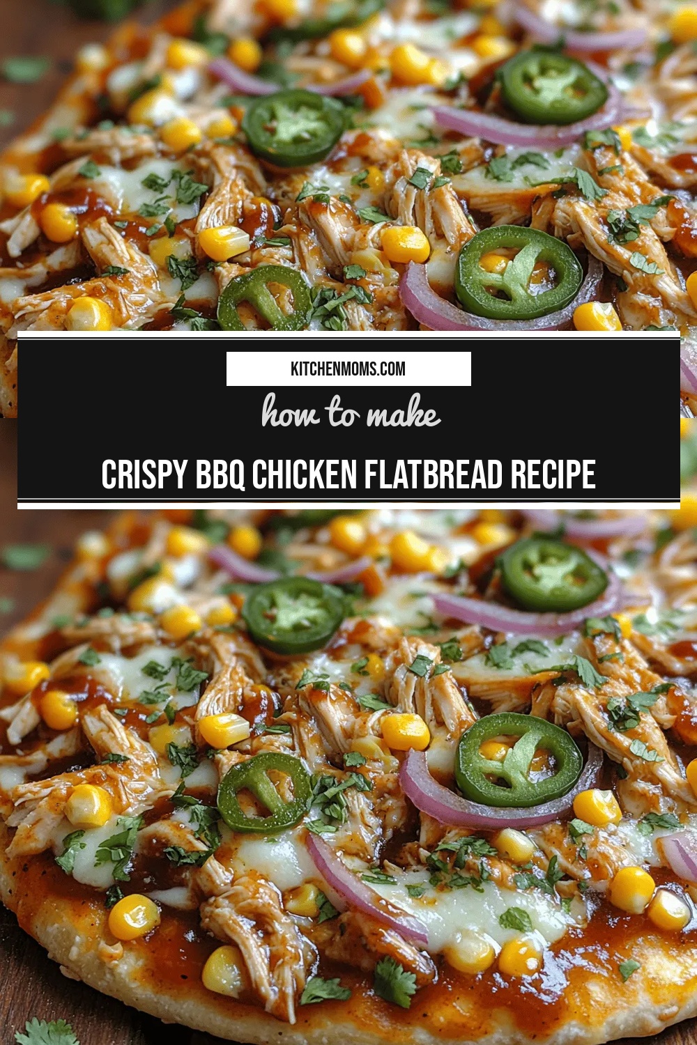 Crispy BBQ Chicken Flatbread Recipe