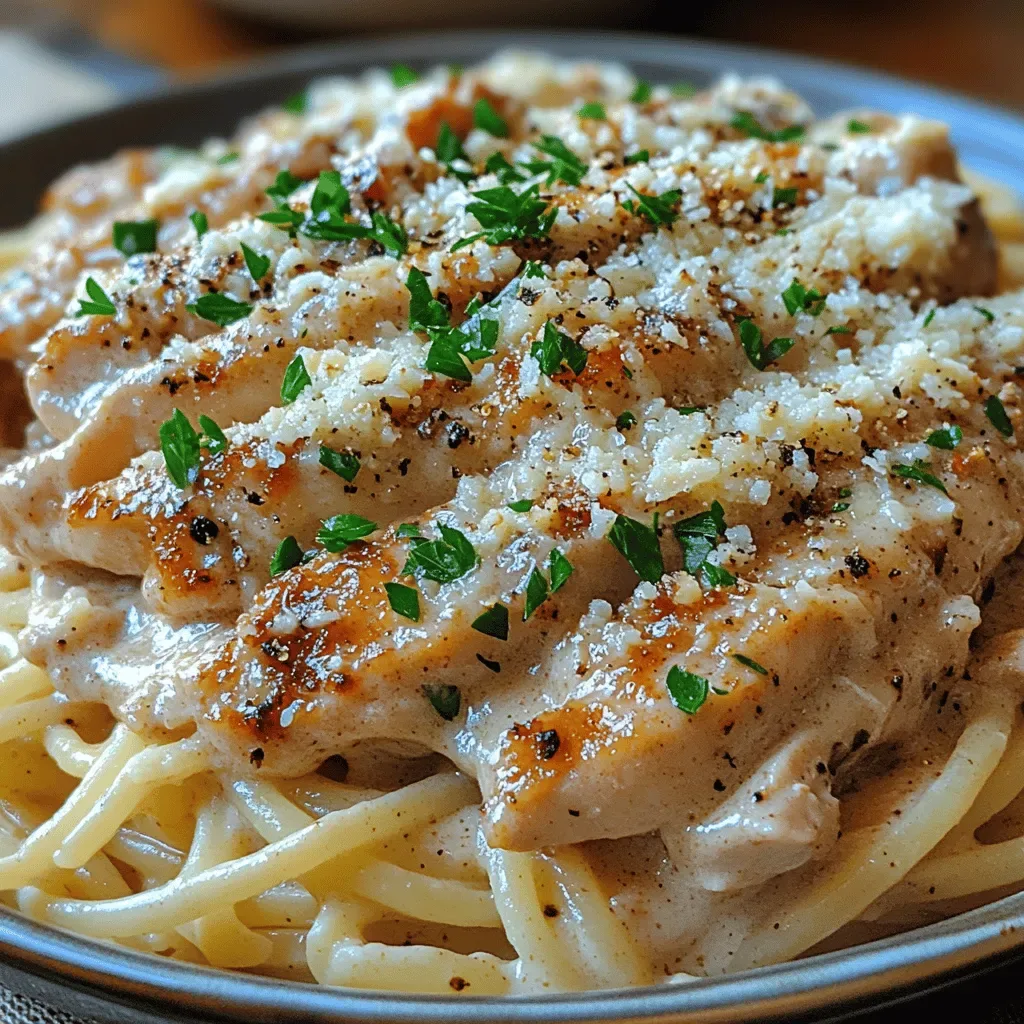 Slow-Cooked Creamy Garlic Parmesan Chicken: A Hearty Delight